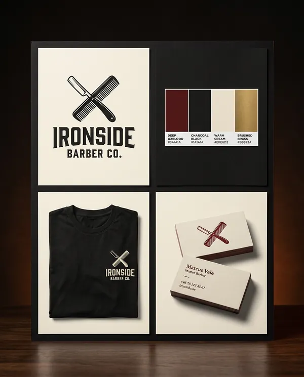 Ironside Barber Co. – Företagsprofilering